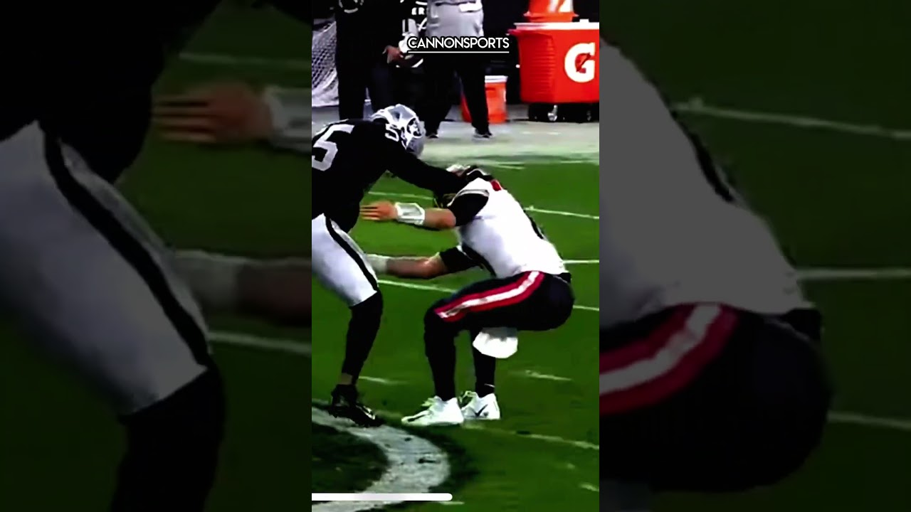 Chandler Jones crazy stiff arm on Mac daddy Jones!😳 #shorts #viral #getviews #football