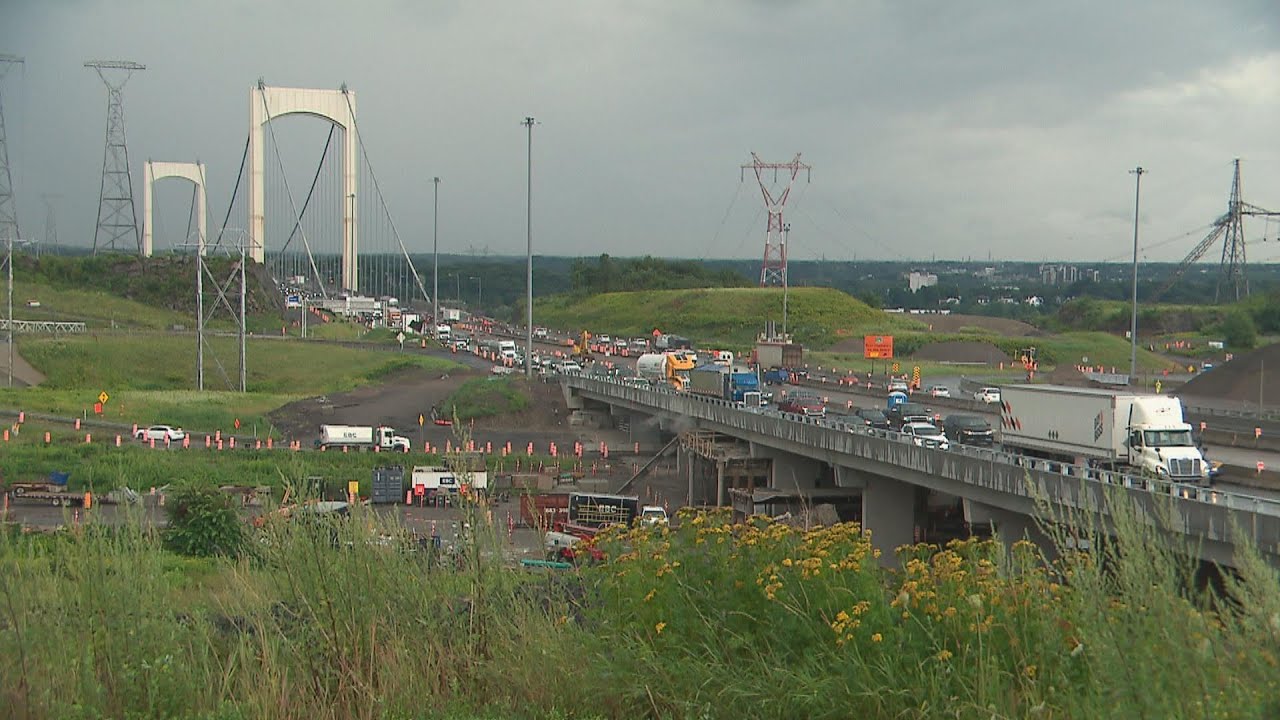Entraves à prévoir aux abords des ponts de Québec