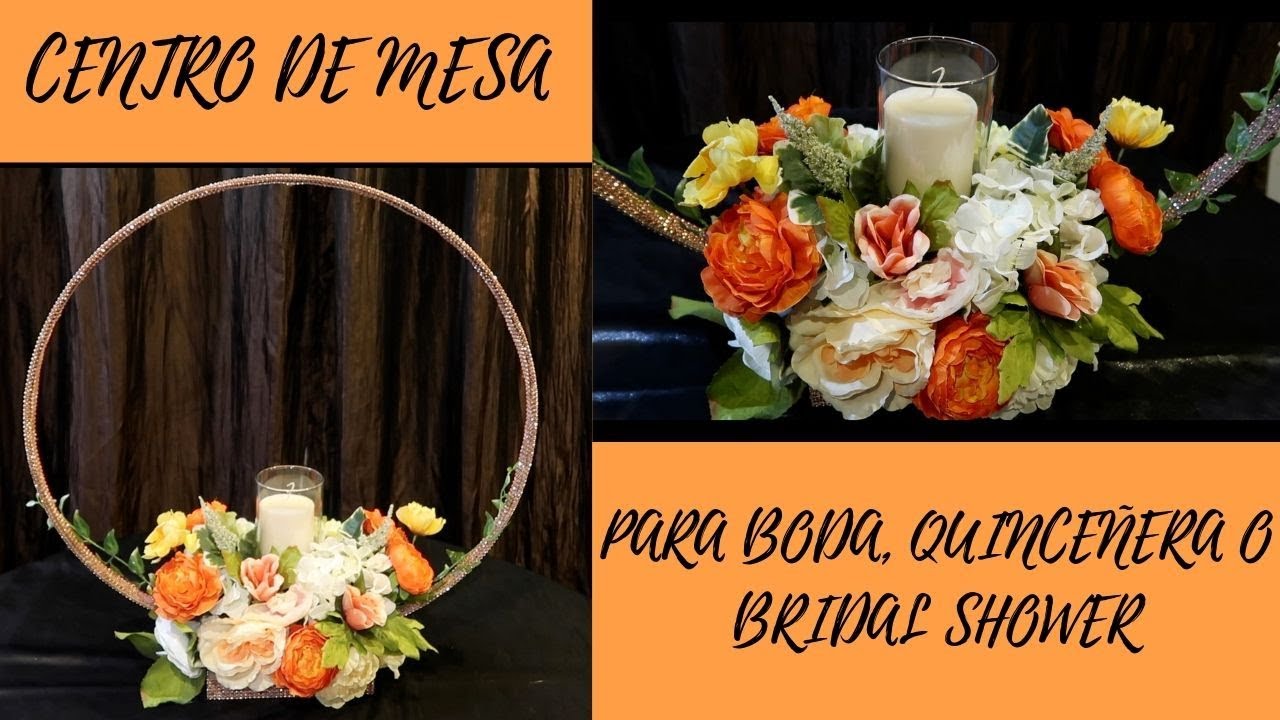 OTRO Centro De Mesa!!! Para Boda, Quinceñera, Bridal Shower o Cualquier Ocasion!