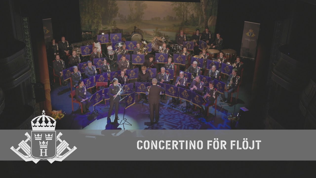 Hemvärnets musikkår Ystad - Concertino för flöjt