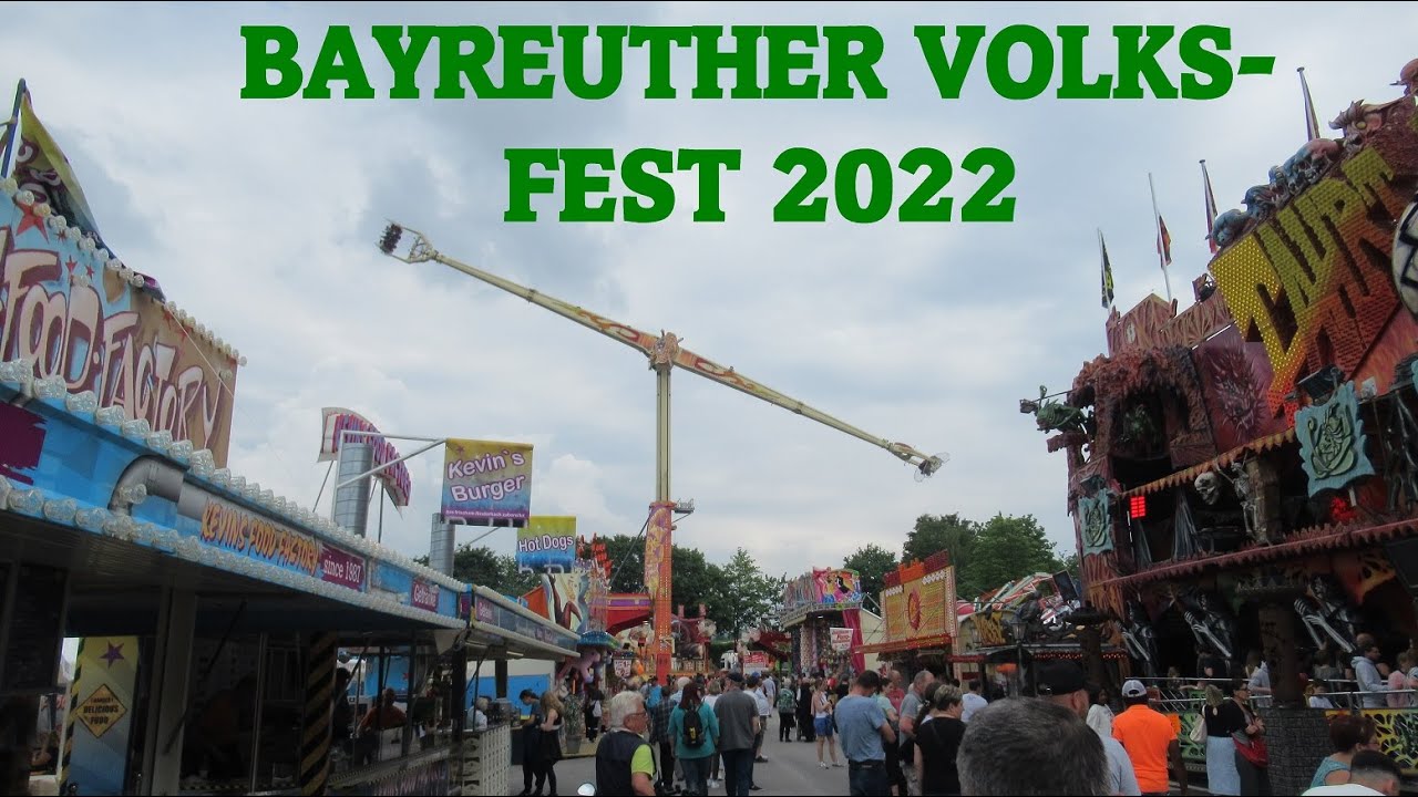 Bayreuther Volksfest 2022: Rundgang mit allen Attraktionen