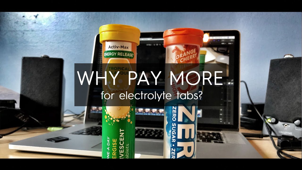 Why Pay More For Electrolyte Tablets?
