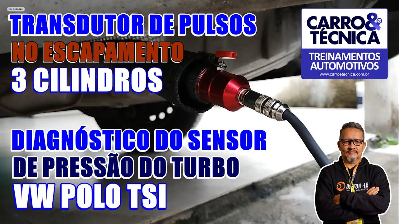DIAGNÓSTICO AVANÇADO | TVE MOTORES 3 CILINDROS & SENSOR DE PRESSÃO DA TURBINA