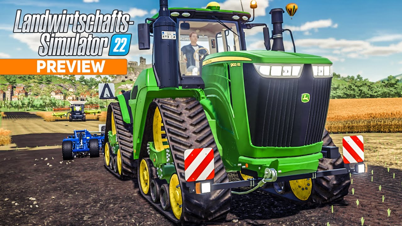 LS22: GAMEPLAY Preview mit JOHN DEERE 9RX, Steinen und Vorschneider! | FARMING SIMULATOR 22 2/3