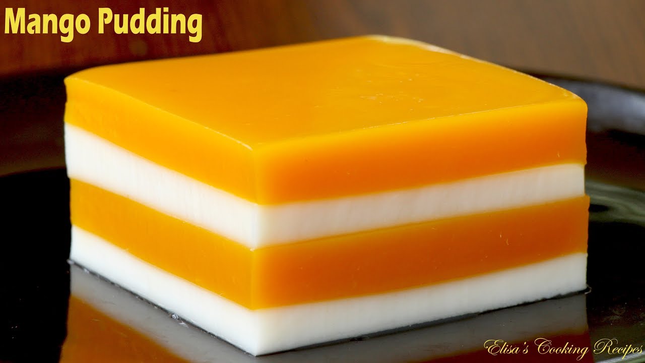 আম দুধের ডেজার্ট | Amer Pudding Recipe | Mango Milk Dessert | Mango Pudding