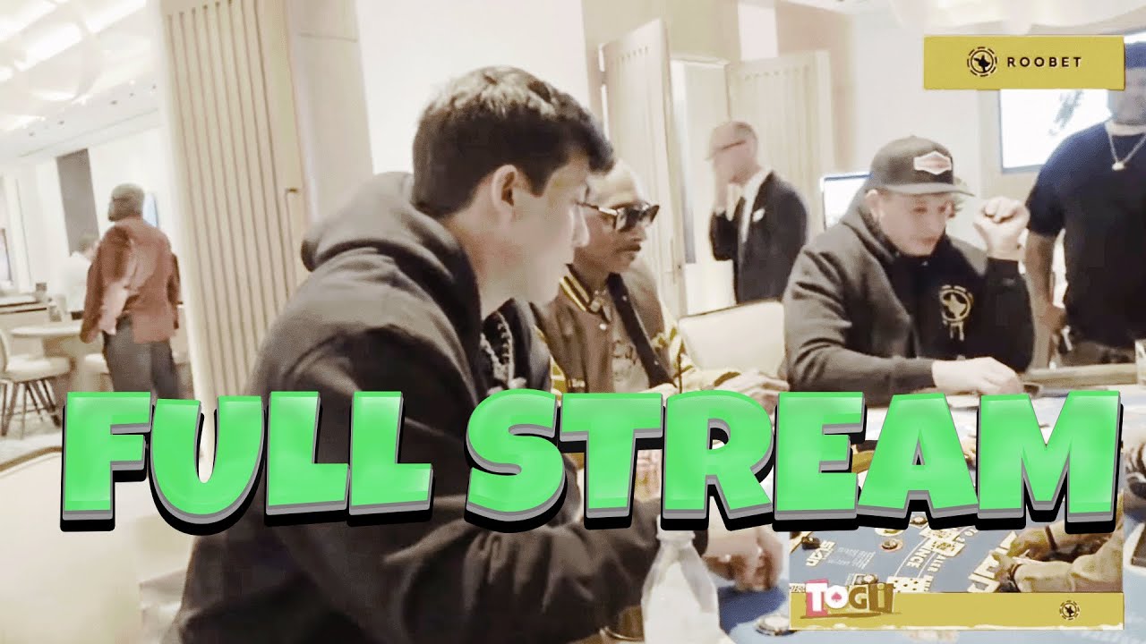 TOGI, SNOOP DOGG, & STEVEWILLDOIT CHASE $3M in VEGAS! (FULL STREAM)