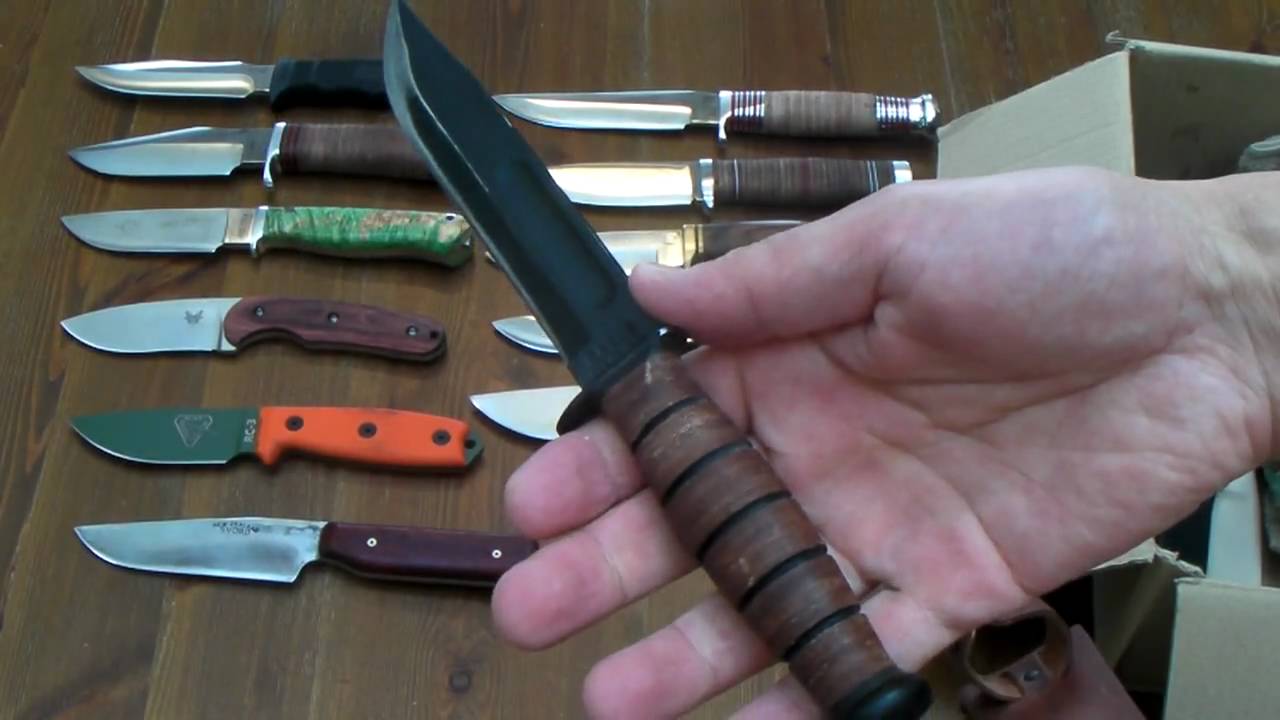 My hunting knife collection 2010