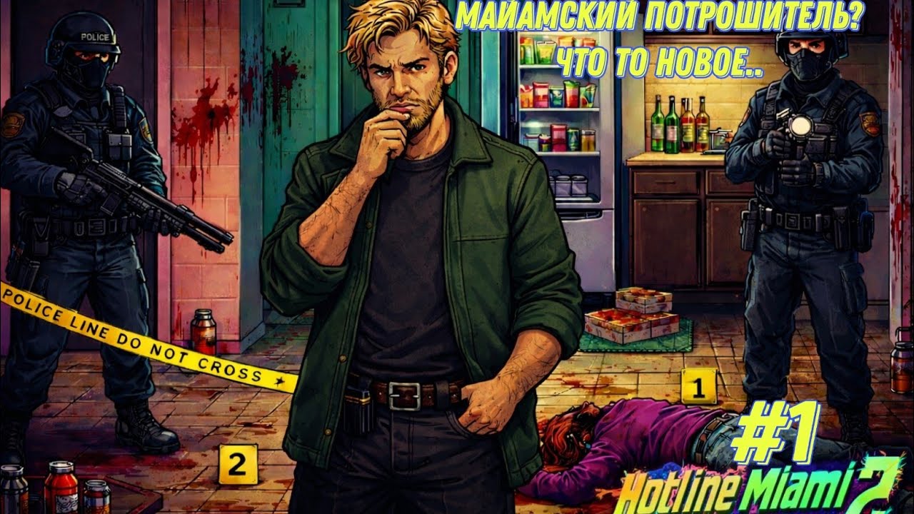 Майамский потрошитель? Что то новое.. | Hotline Miami 2 wrong number | часть 1