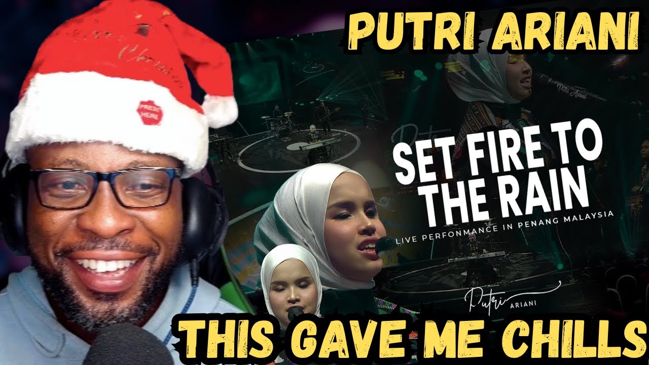 ADELE WOULD BE PROUD 😱🔥 | PUTRI ARIANI SINGS “SET FIRE TO THE RAIN” (LIVE PENANG) REACTION