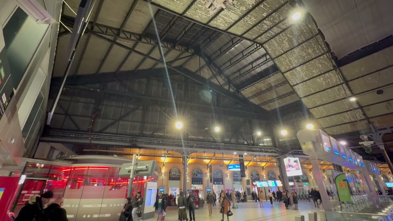 【フランス国鉄 パリのターミナル】サンラザール駅から西のノルマンディ地方への特急