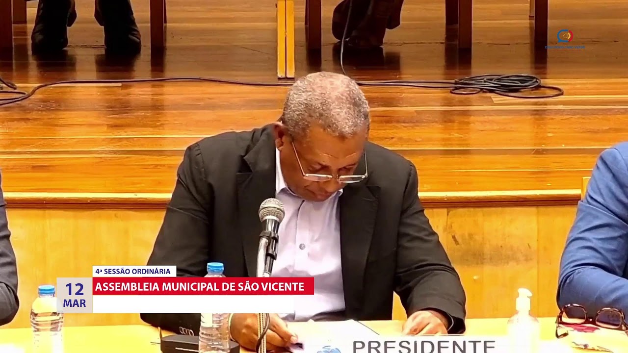 AO VIVO: Assembleia Municipal de São Vicente | 4ª Sessão Ordinária – 12 Mar 2026