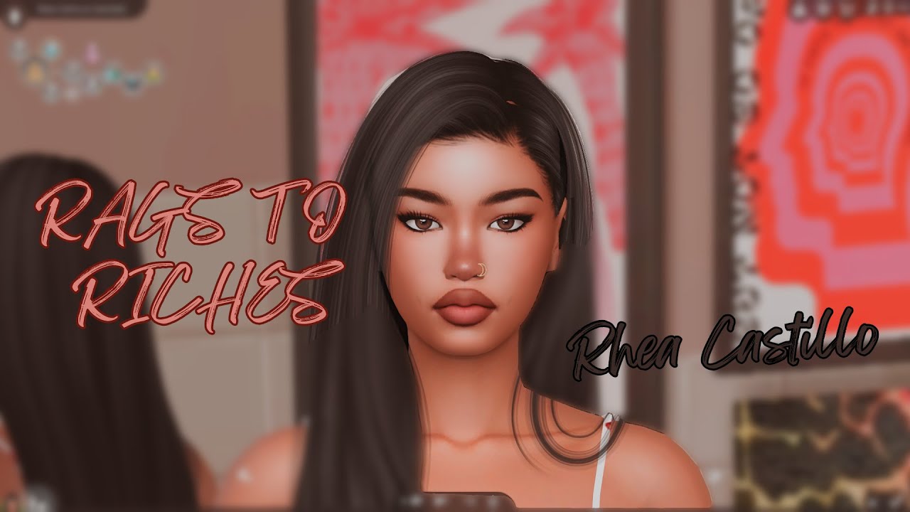 Making a sim for a Rags to Riches LP! | Rhea Castillo |