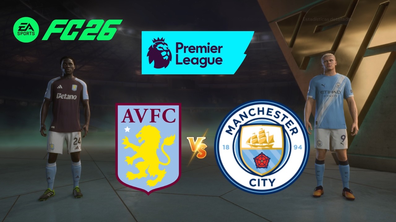 EA FC 26 - Aston Villa vs Manchester City | Premier League 25/26 [4K-60]