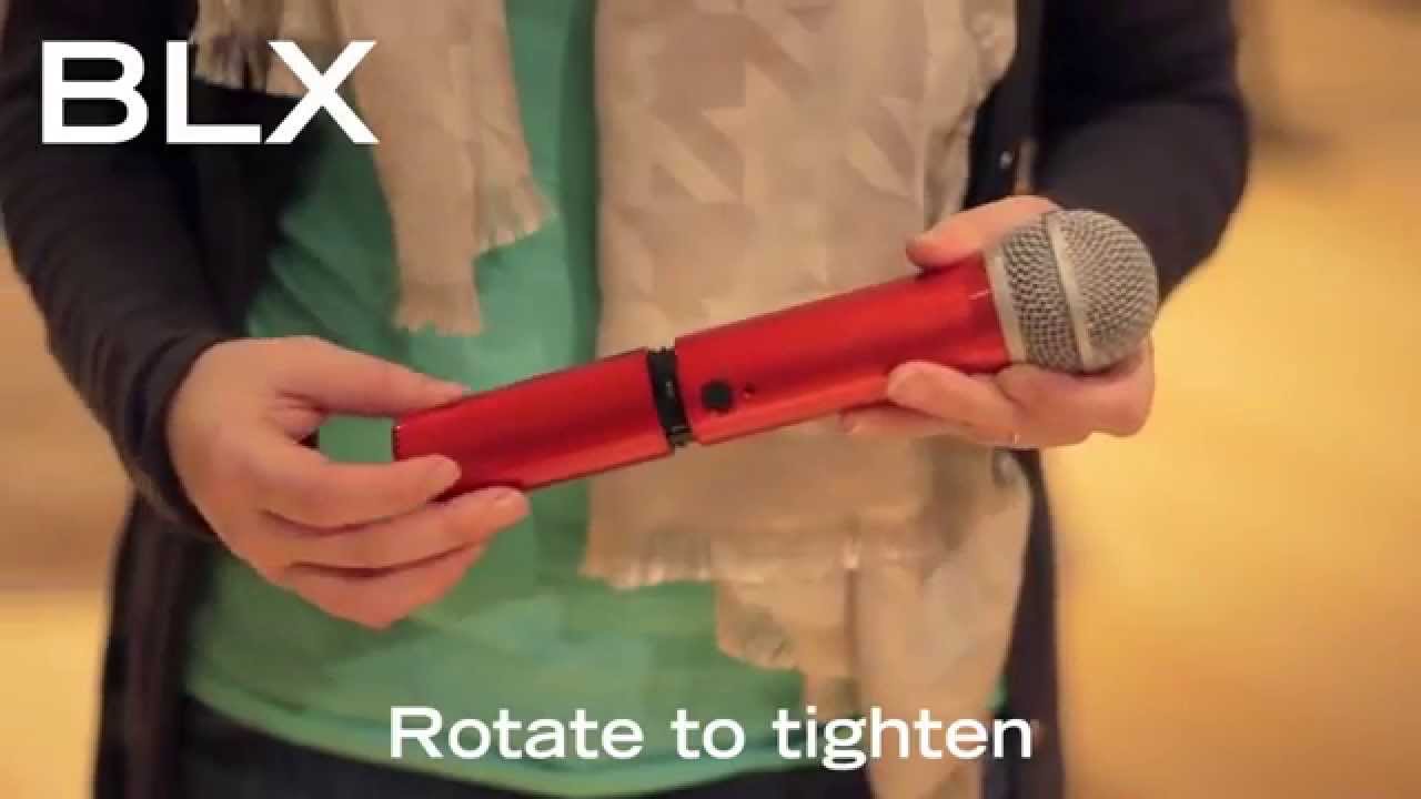 How To Install Custom Coloured Handles on Shure Wireless (BLX) Systems