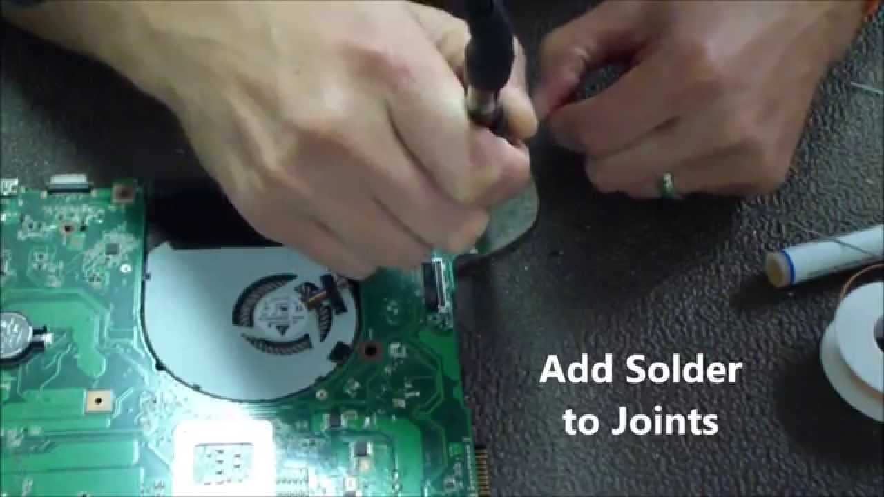 Asus U56E Soldering Guide for DC Jack Repair