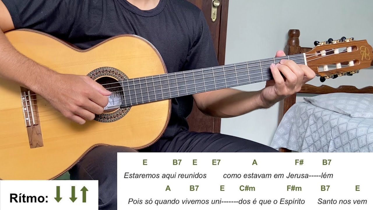 ESTAREMOS AQUI REUNIDOS (canto de entrada) | como tocar no violão [letra e cifra]