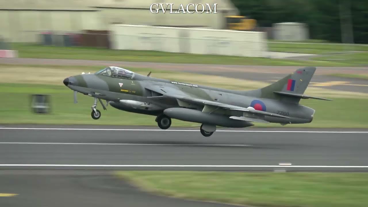 Hawker Hunter Mk.58 at RIAT 2024
