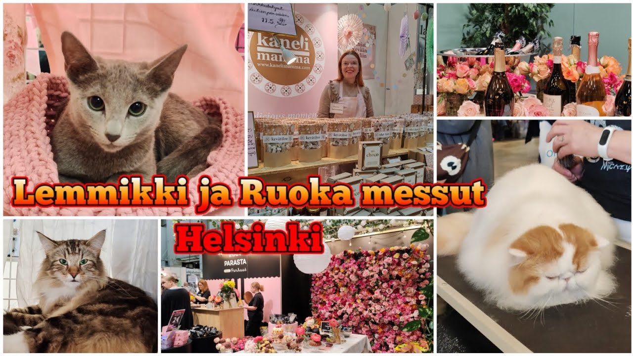 Lemmikki ja Ruoka messut Helsinki