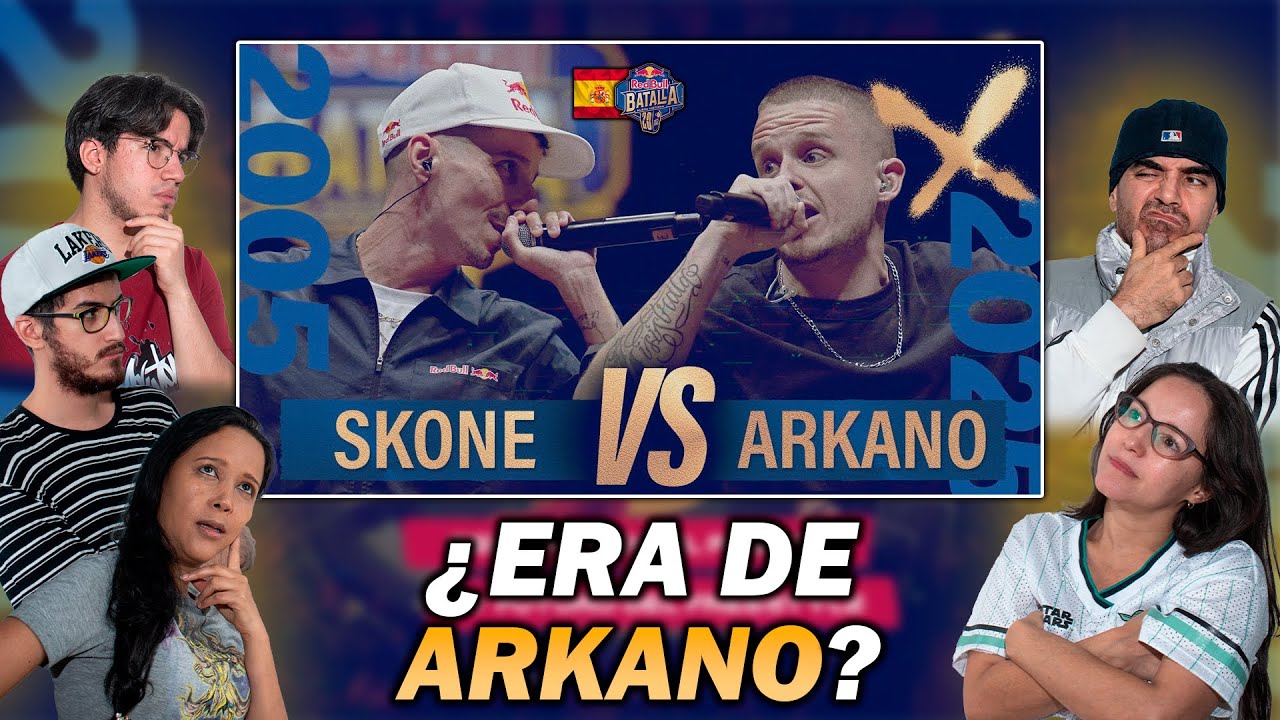 🤷🏻 ¿ARKANO MERECÍA MÁS? - COLOMBIANOS REACCIONAN a ARKANO vs SKONE [RED BULL NUEVA HISTORIA 20 AÑOS]