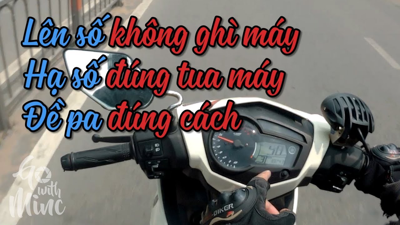 Vào số đúng tua máy - Khởi động xe côn tay đúng cách - Exciter 150 & Winner 150 | MinC Motovlog