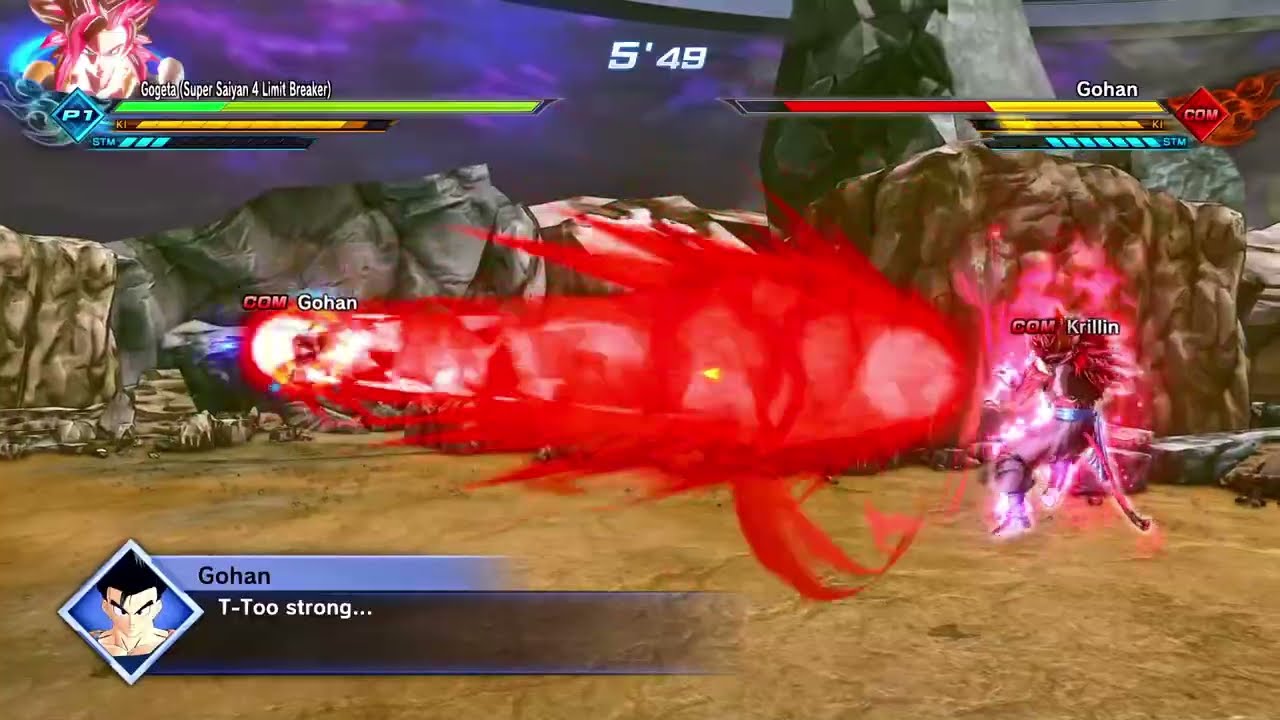 Dragon Ball Xenoverse 2 Gogeta Super Saiyan 4 Limit Breaker PQ 137