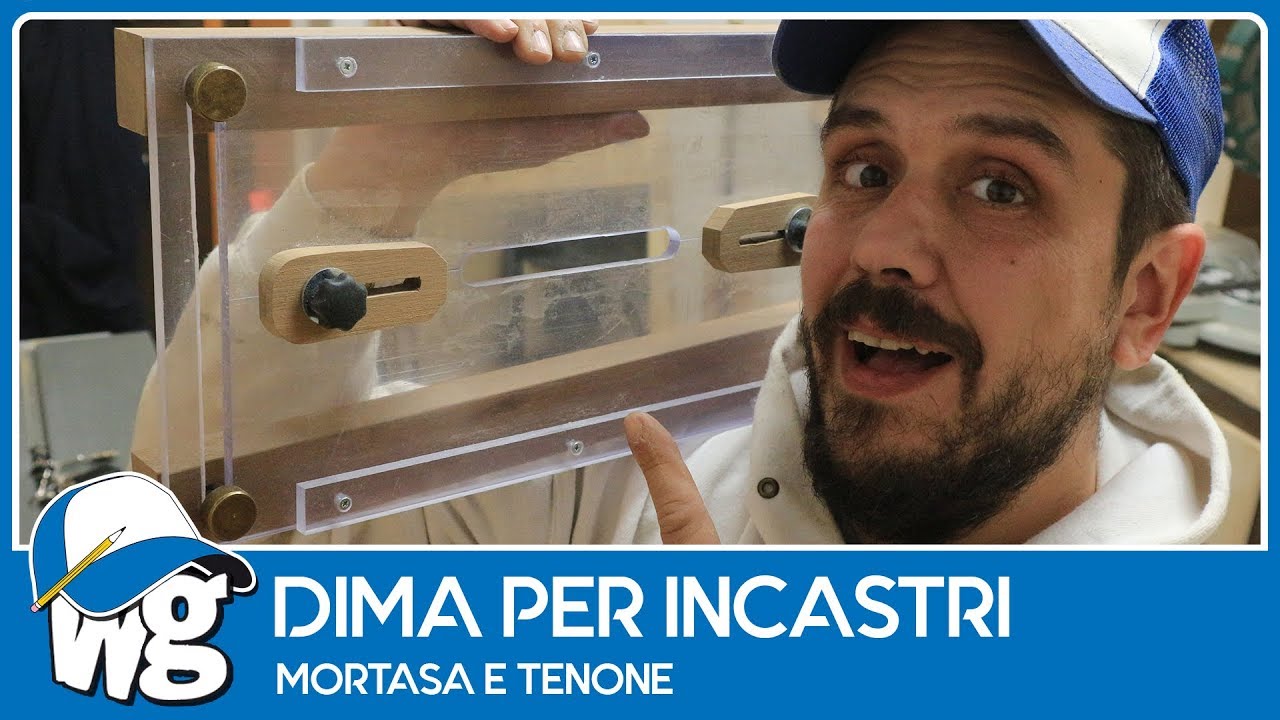 Dima per incastri tenone e mortasa