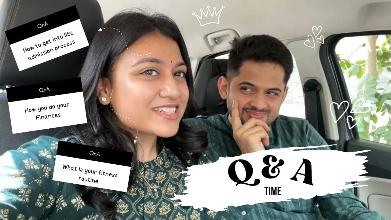 Get to know us | Answering questions about IISc admission, jobs, finances, fitness routine 🤗