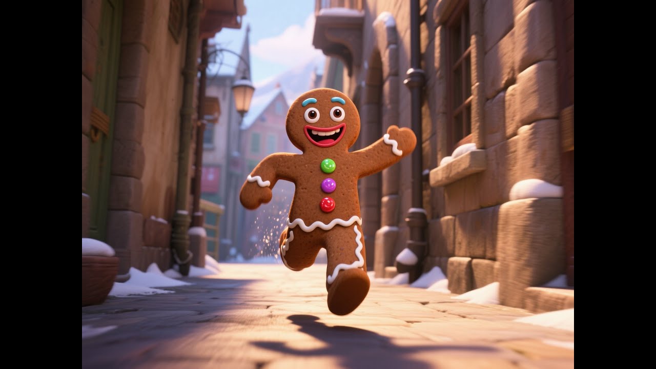 🍪 EL HOMBRE DE JENGIBRE 🍪 (versión psicológicamente recomendada) #navidad #cuentosinfantiles