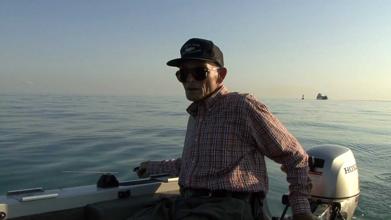 Hand Lining the South Channel on Lake St. Clair