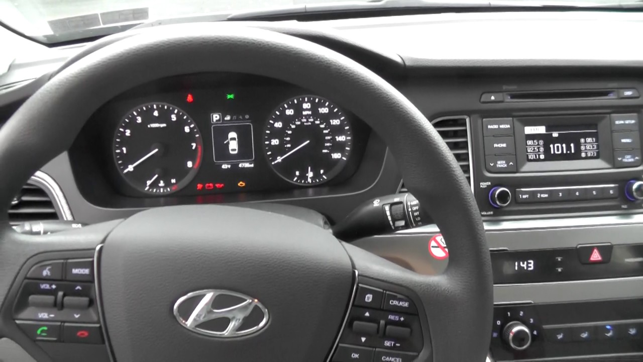 2017 Hyundai Sonata Engine Start Up