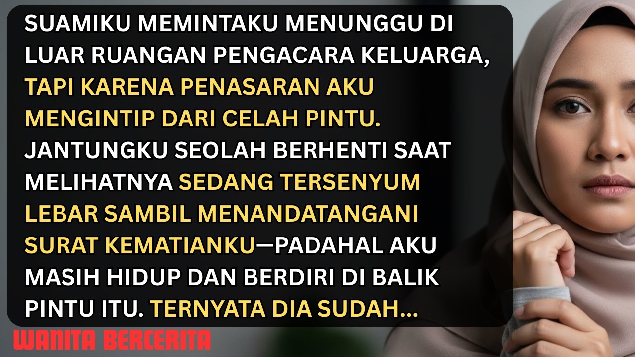 SUAMIKU MEMINTAKU MENUNGGU DI LUAR RUANGAN – AKU INTIP DAN AKU SYOK TERNYATA…