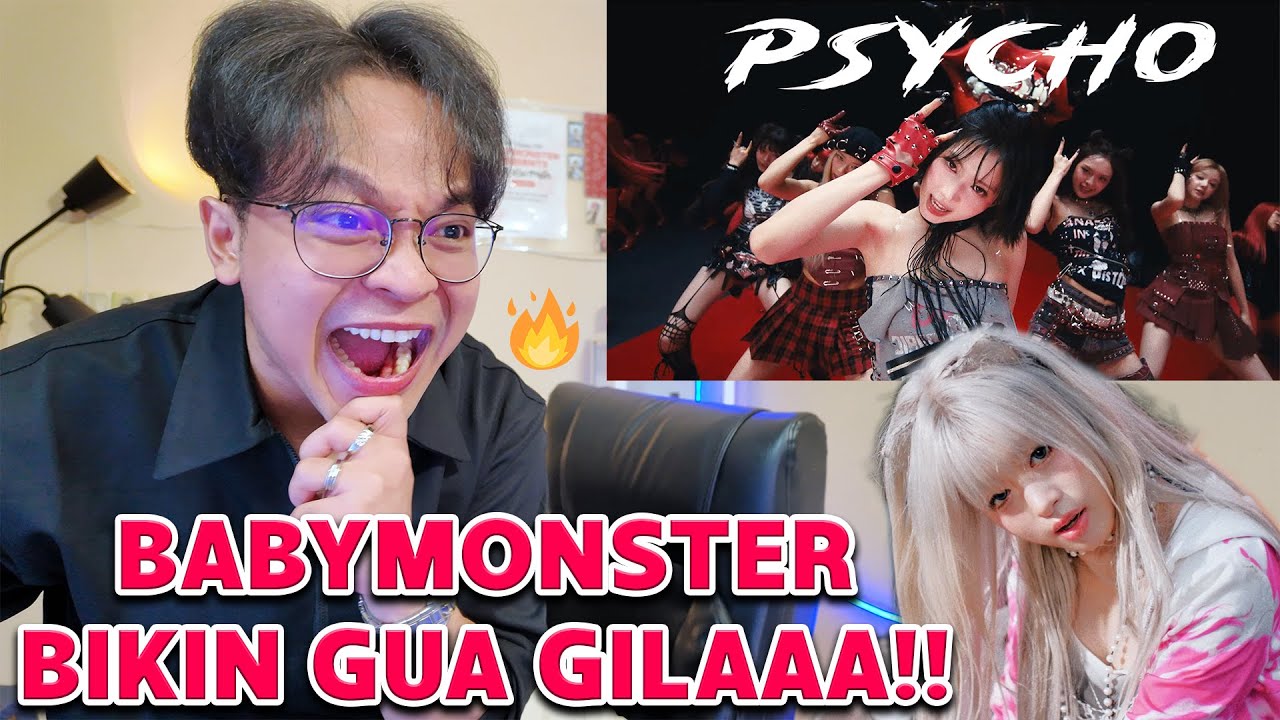 BABYMONSTER - ‘PSYCHO’ M/V REACTION!! ( GUA GAKUAT!! )