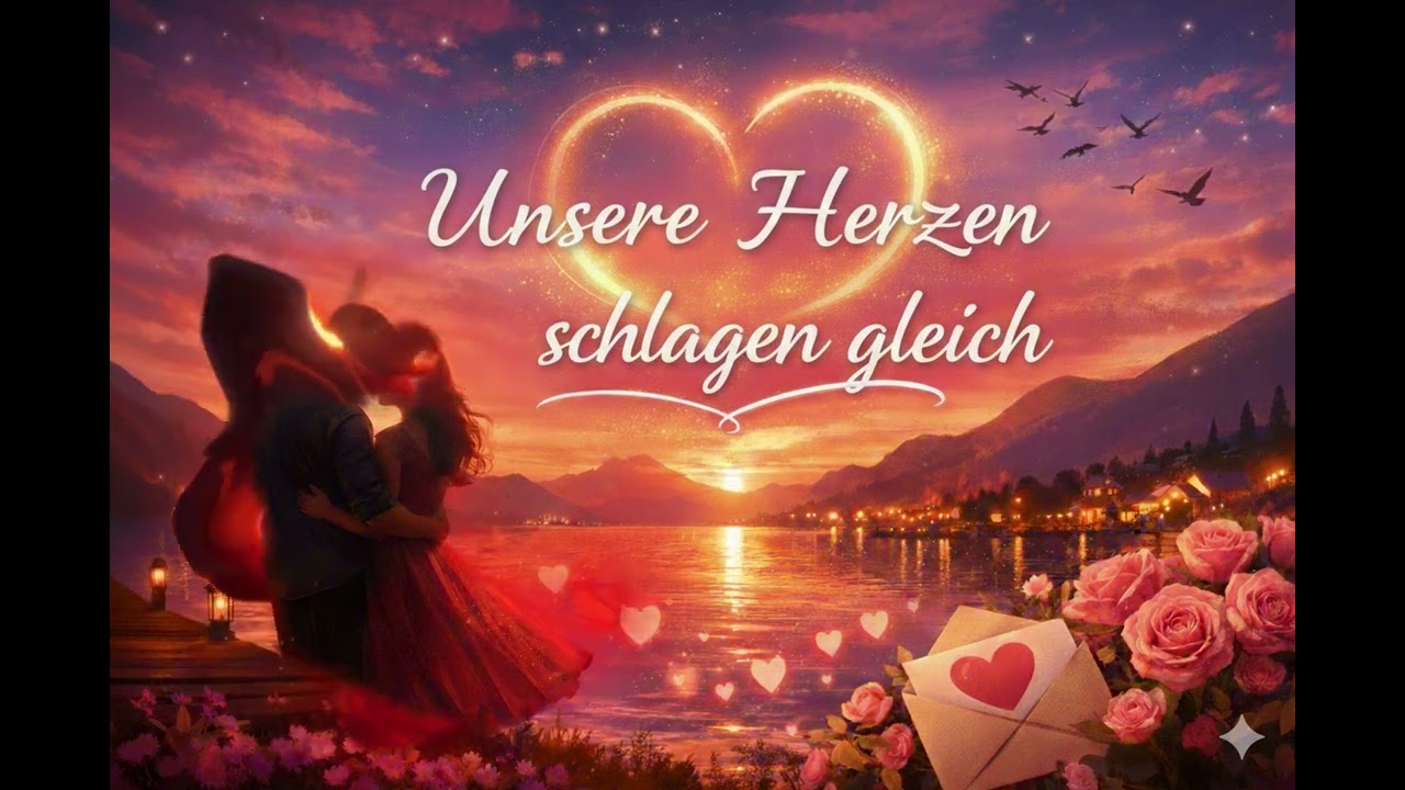 Unsere Herzen schlagen gleich - Schlager (AI)#liebe #musik #love #music #deutsch #song #emotional