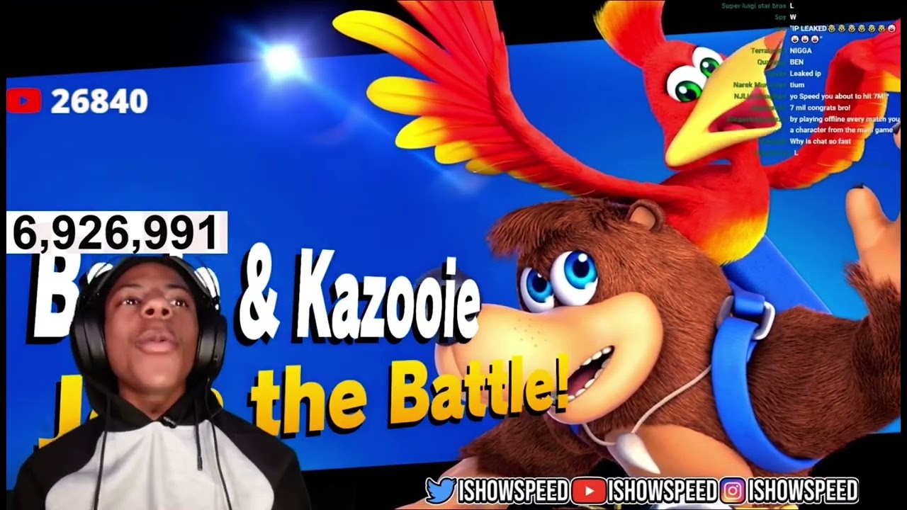 IShowSpeed Plays Super Smash Bros Ultimate