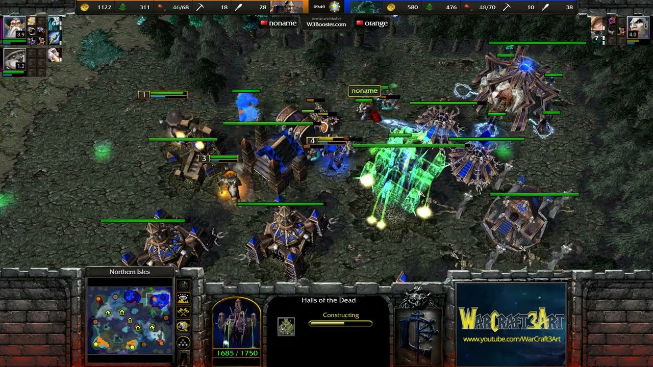 eer0(UD) vs Fortitude(HU) - Warcraft 3: Classic - RN7487
