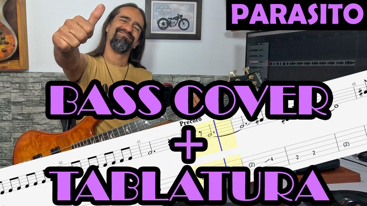 Parásito – Molotov – Cover en Bajo – Bass Cover + Tablatura