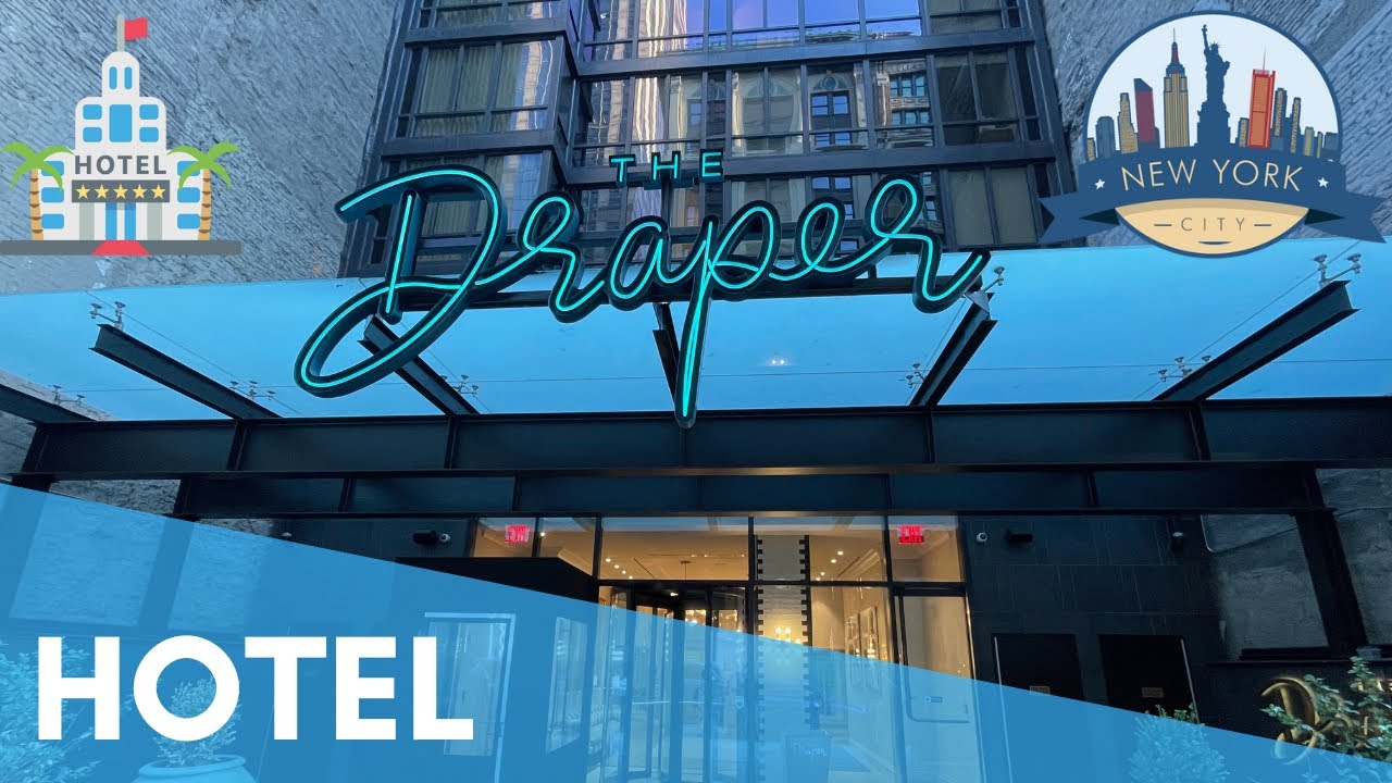 THE DRAPER HOTEL 🏨 NEW YORK CITY🗽 HOTEL & ROOM 🛏TOUR 📸 NYC 🇺🇸 2022 ASCEND COLLECTION