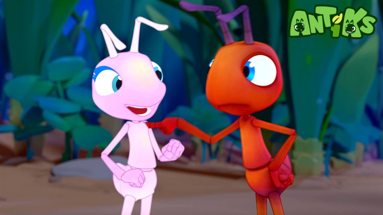 Bersinar Dalam Gelap | Oddbods Mempersembahkan: Antiks | Kartun Lucu Untuk Anak-Anak