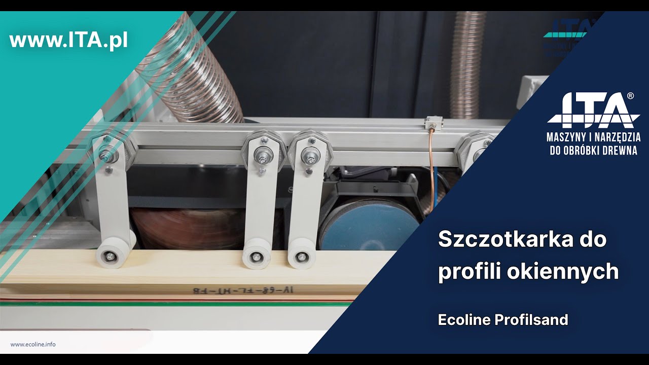 www.ita.pl - szczotkarka do profili okiennych - Ecoline Profilsand