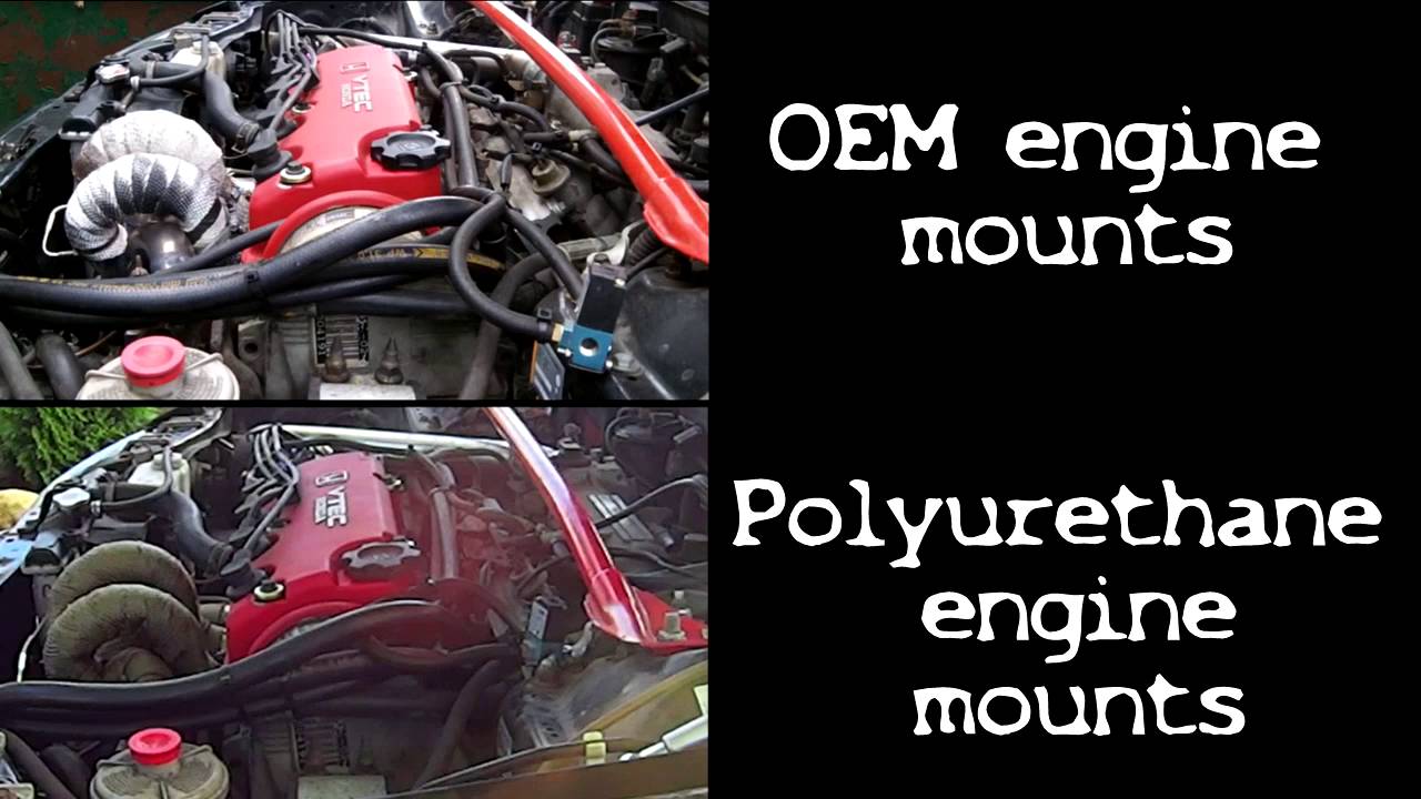 OEM vs Polyurethane engine mounts