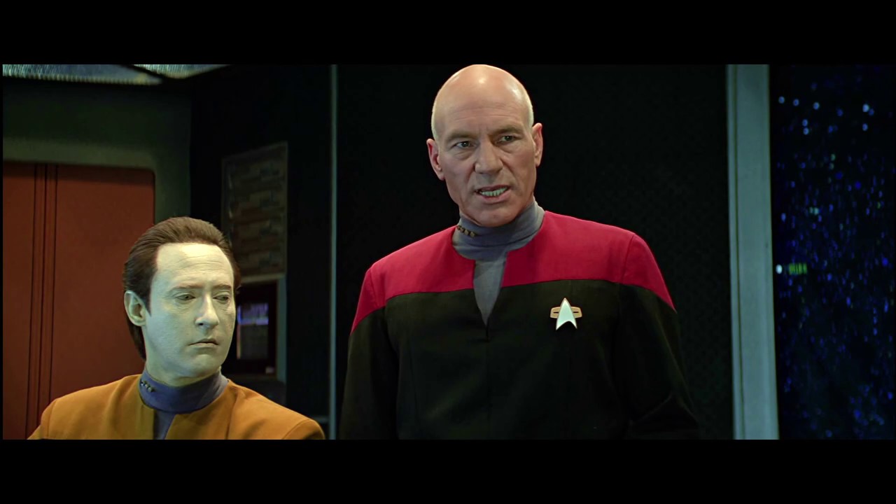 Picard & Data Perform Stellar Cartography | Star Trek: Generations | HD Blu-Ray