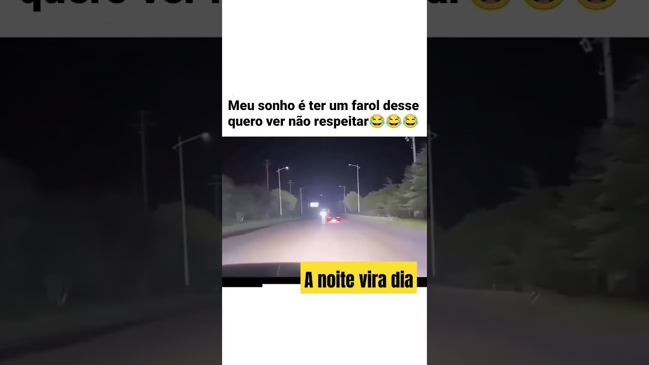 Farol que faz a noite virar dia - projetor LED h4