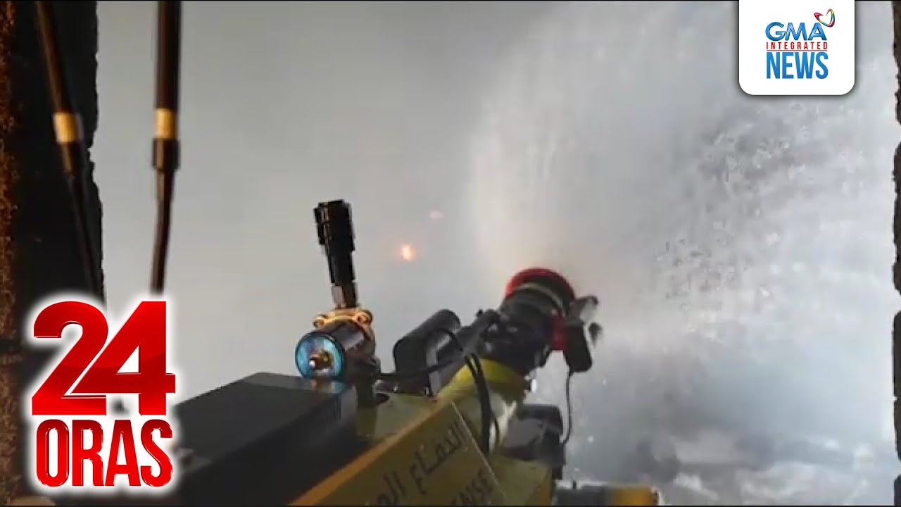 High-tech firefighting response, dinevelop sa Dubai at China | 24 Oras