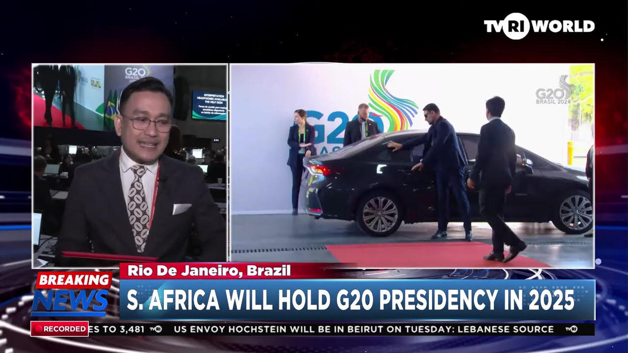 BREAKING NEWS | G20 18 NOVEMBER 2024