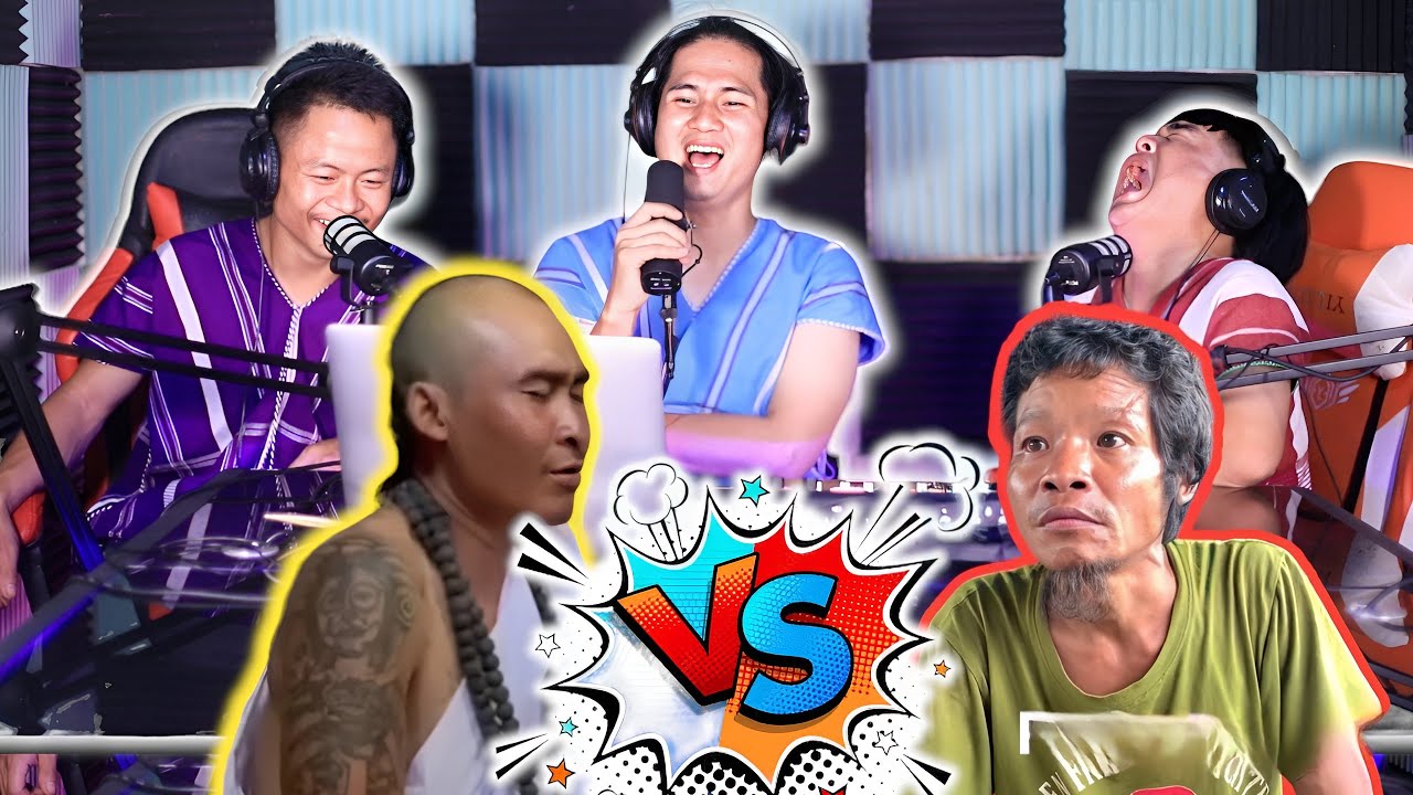 is he funnier than htee kaw lah?  reaction by BIGBIRD, Peace doh wah, cancoolcome