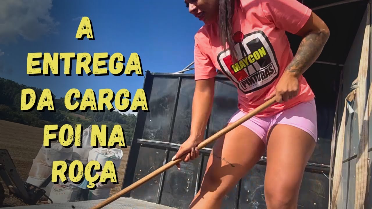 ESTRADA RUIM... E A ENTREGA DA CARGA FOI NO MEIO DA ROÇA 😒