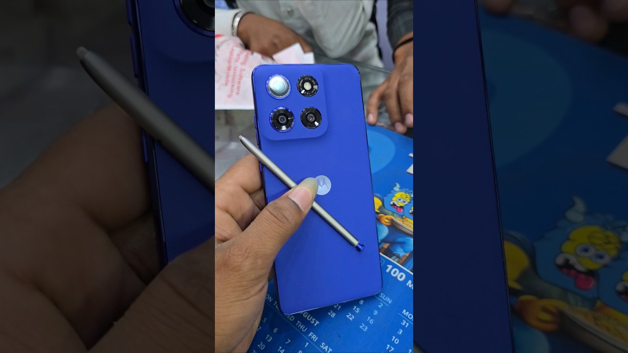 Moto Edge 60 Stylus First Look 