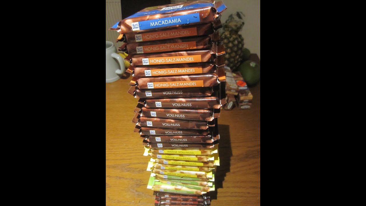 2,6 kg RITTER SPORT!!!!!!! MEIN TRAUM WURDE WAHR!!!!!! :'D