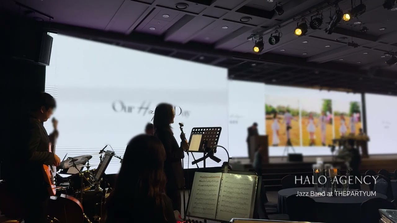[ JAZZ QUARTET ] 재즈밴드 오프닝곡, 웨딩데이 Wedding Day