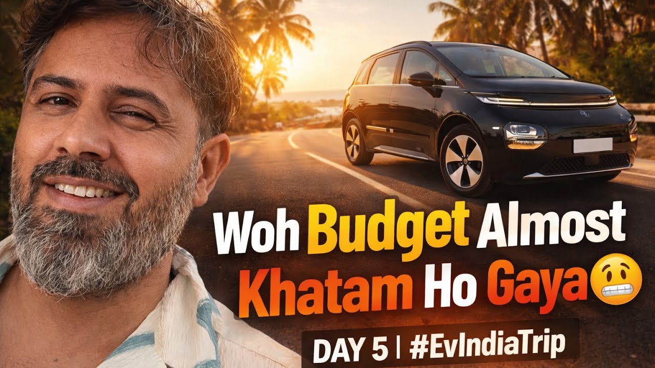 Ev India Solo Road Trip Day 5 | India’s best budget Road trip #10kchallenge 